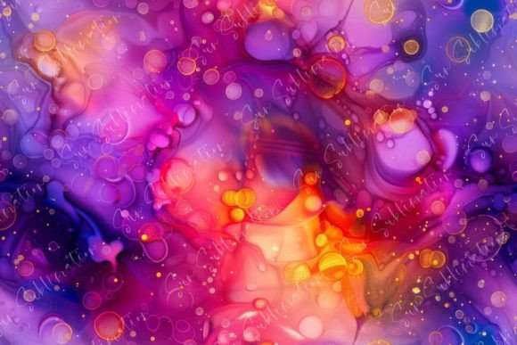 Abstract Color Splash Seamless: Vibrant Design Potential