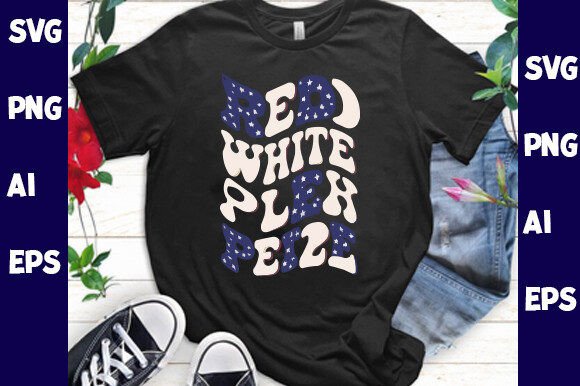 American Mama, Retro USA Comfort Color S: More Than Just a Font