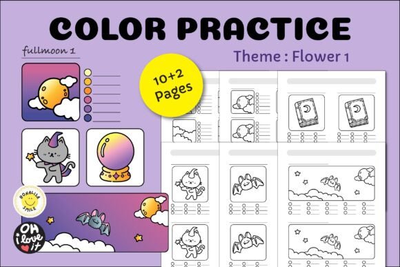 Coloring Pages Cute Witch Color Swatch: A Creative Guide
