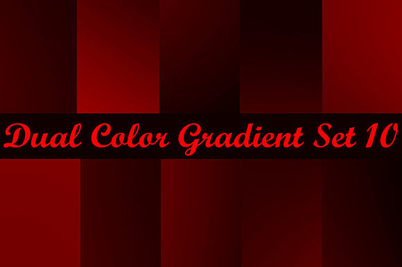 Elevate Your Designs with Dual Color Gradient Set 10