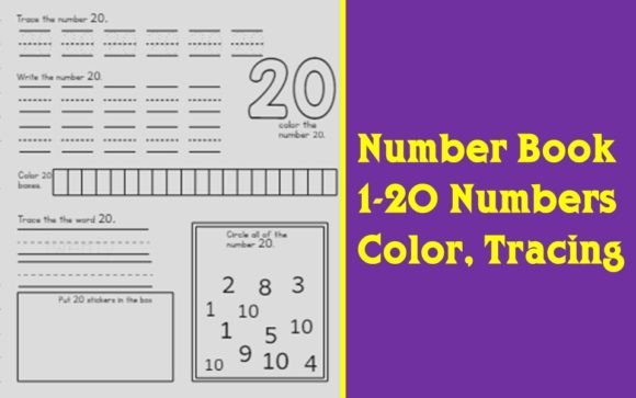 Number Book 1-20: A Practical Design Asset for Foundational Learning