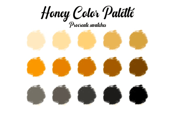 Revamp Your Illustrations: The Honey Procreate Color Palette