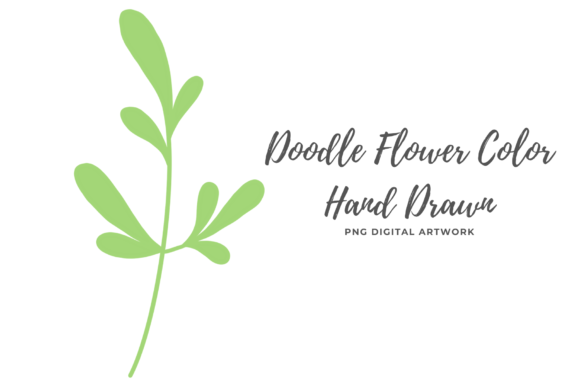 Unleash Creativity with Doodle Flower Color Clipart
