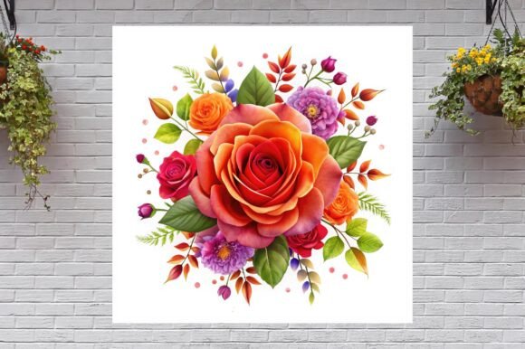Unleashing the Vibrant Charm of Flor Rosa De Color Naranja Flor Rosa Con
