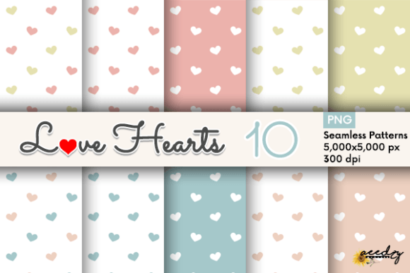 White Heart in Funny Color: Your New Design Secret