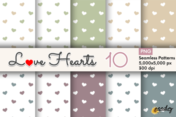 White Heart in Nature Color: A Designer's Pattern Guide